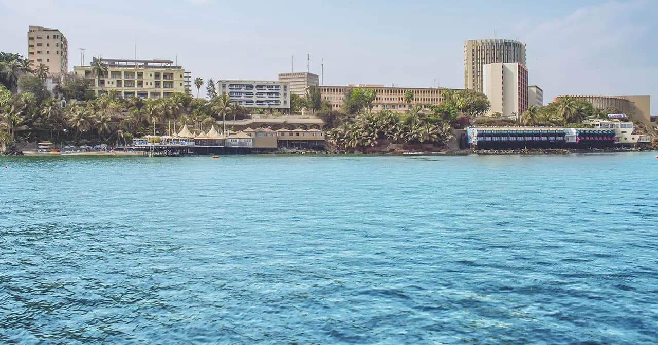 Salles de conférence de l'hôtel Le Lagon à Dakar