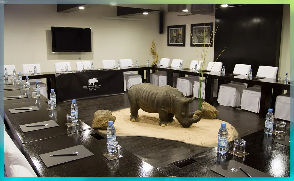 Salles de réception du Rhino Resort à Saly - miniature 1